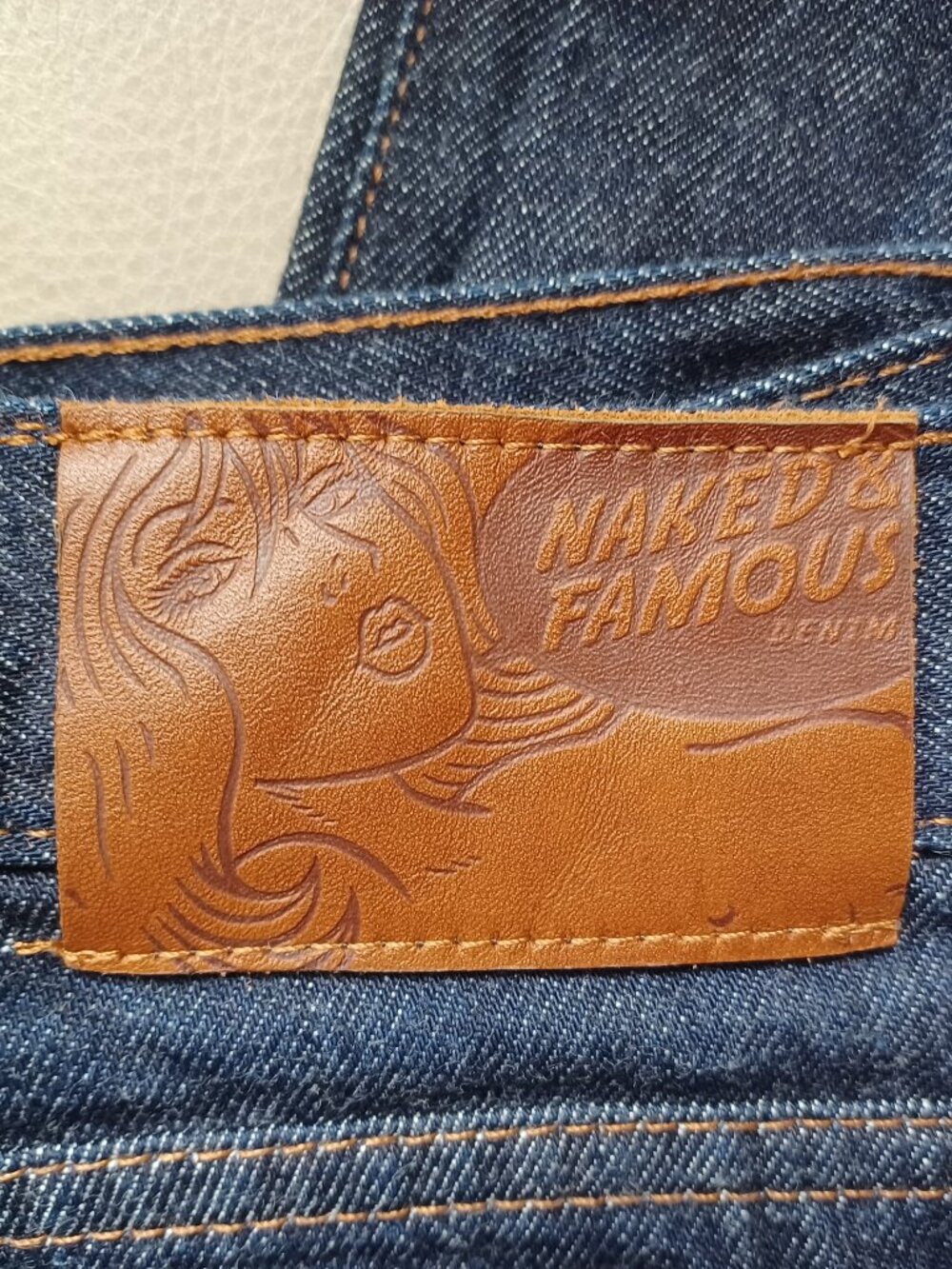 NEW Naked & Famous Jeans 27 The Classic Indigo Selvedge High Rise NEW w/o tags